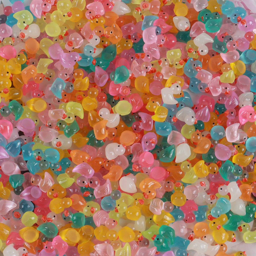 250 Premium Luminous Mini Resin Ducks