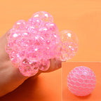 Colorful Grape Stress Ball – Squishy Fidget Toy for Stress & Anxiety Relief