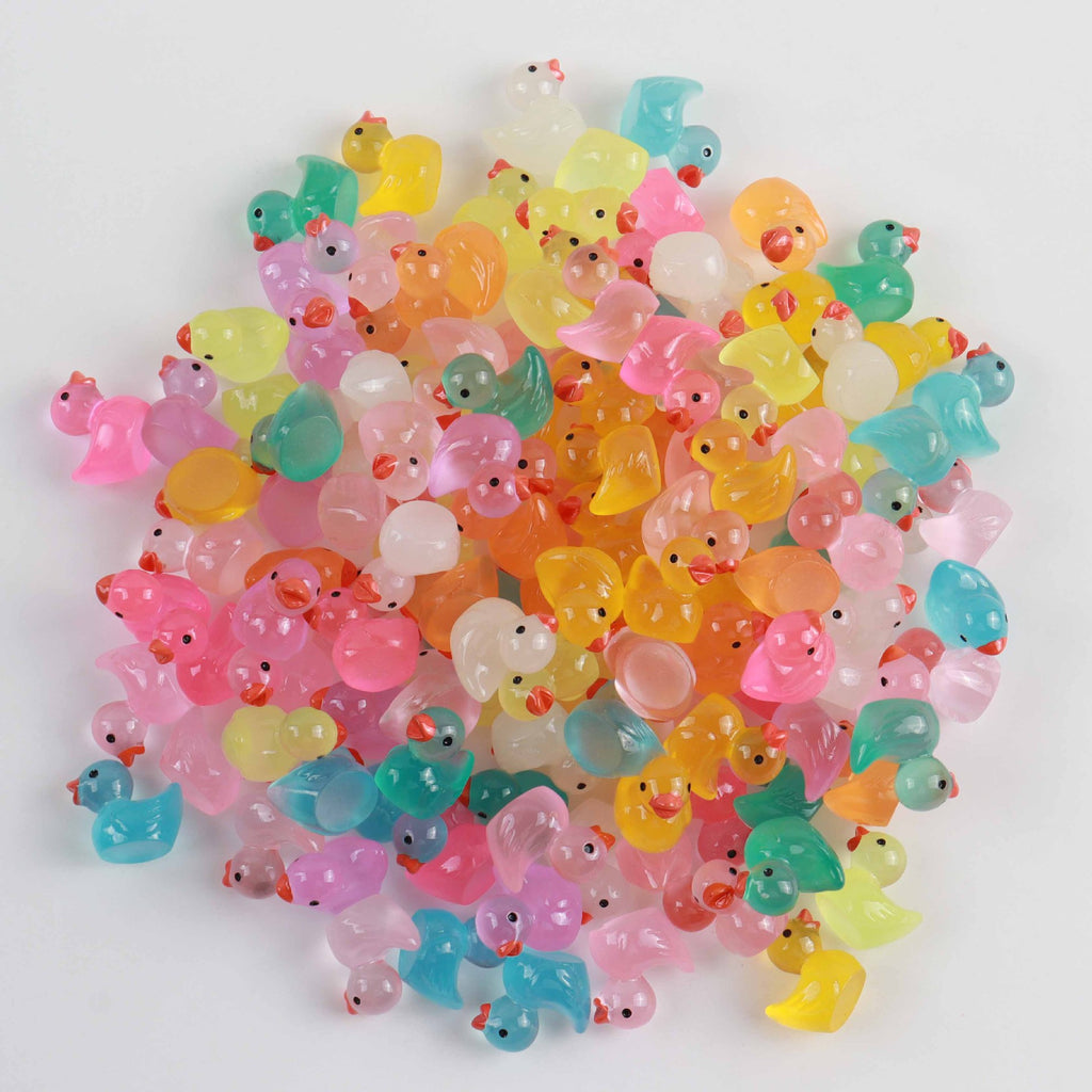 250 Premium Luminous Mini Resin Ducks