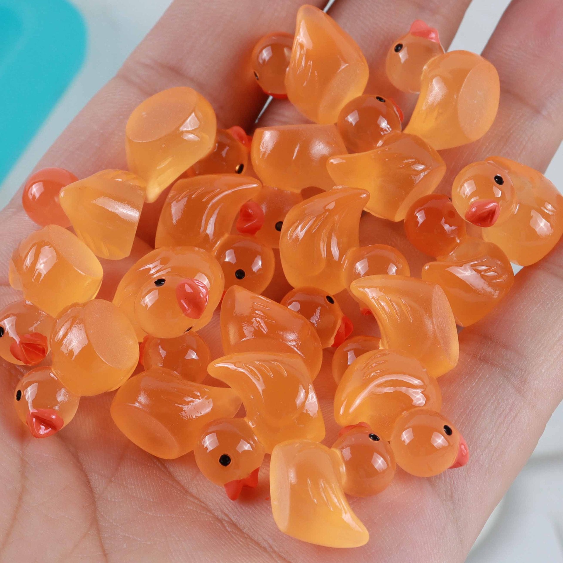250 Premium Luminous Mini Resin Ducks