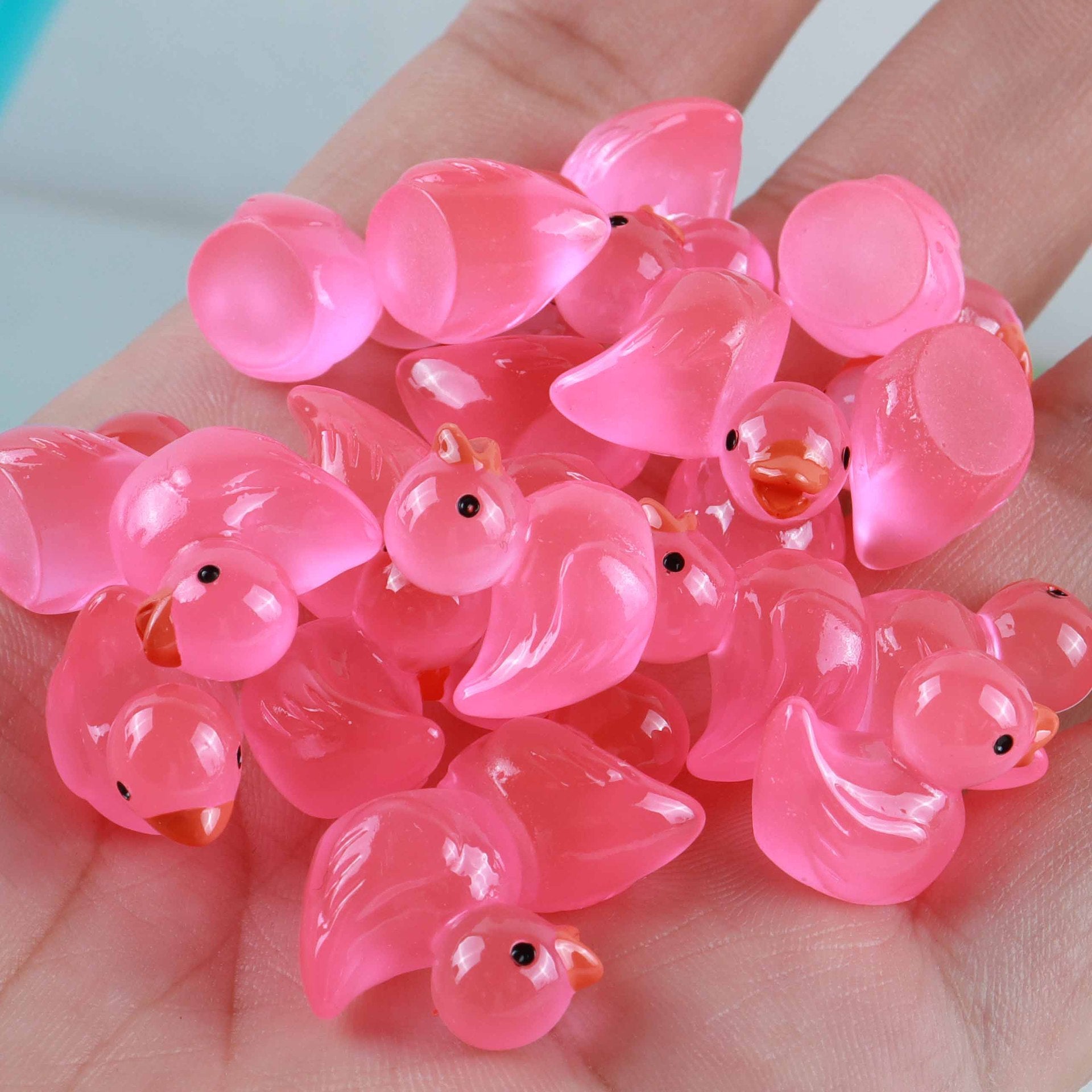 250 Premium Luminous Mini Resin Ducks