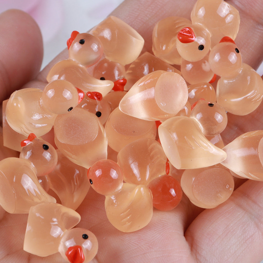 250 Premium Luminous Mini Resin Ducks