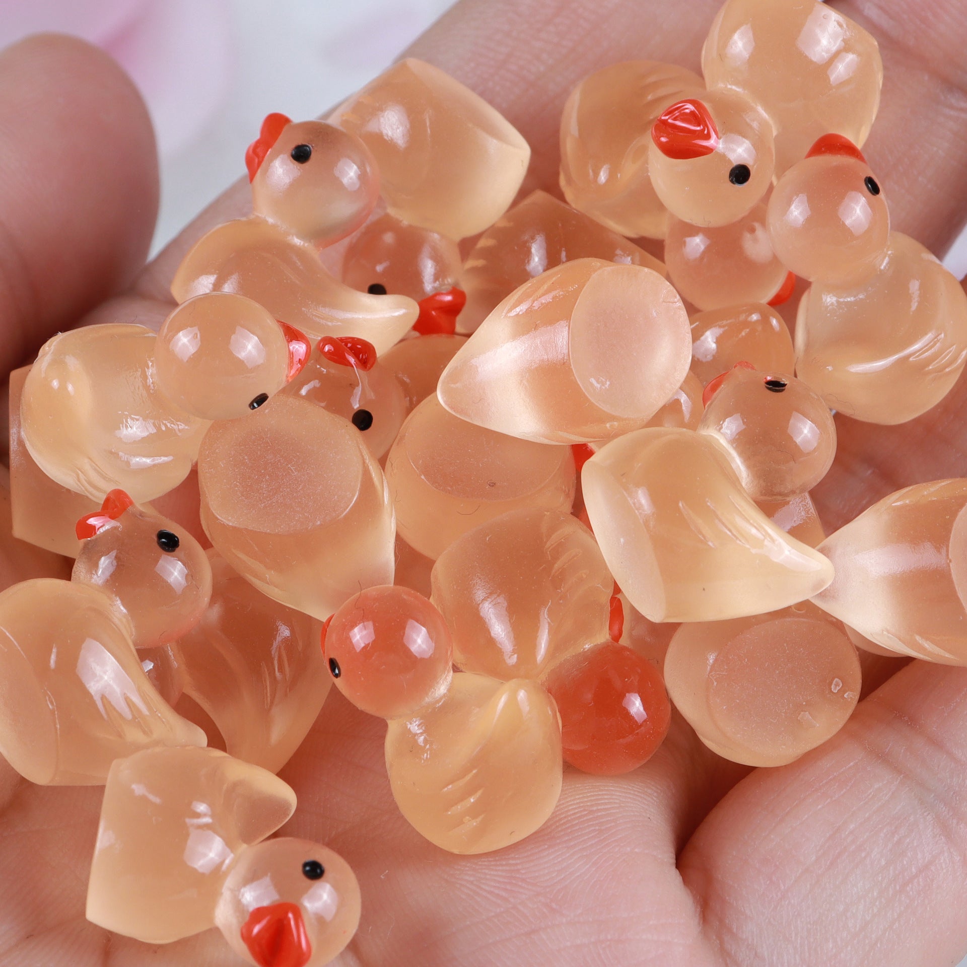 250 Premium Luminous Mini Resin Ducks
