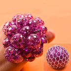 Colorful Grape Stress Ball – Squishy Fidget Toy for Stress & Anxiety Relief