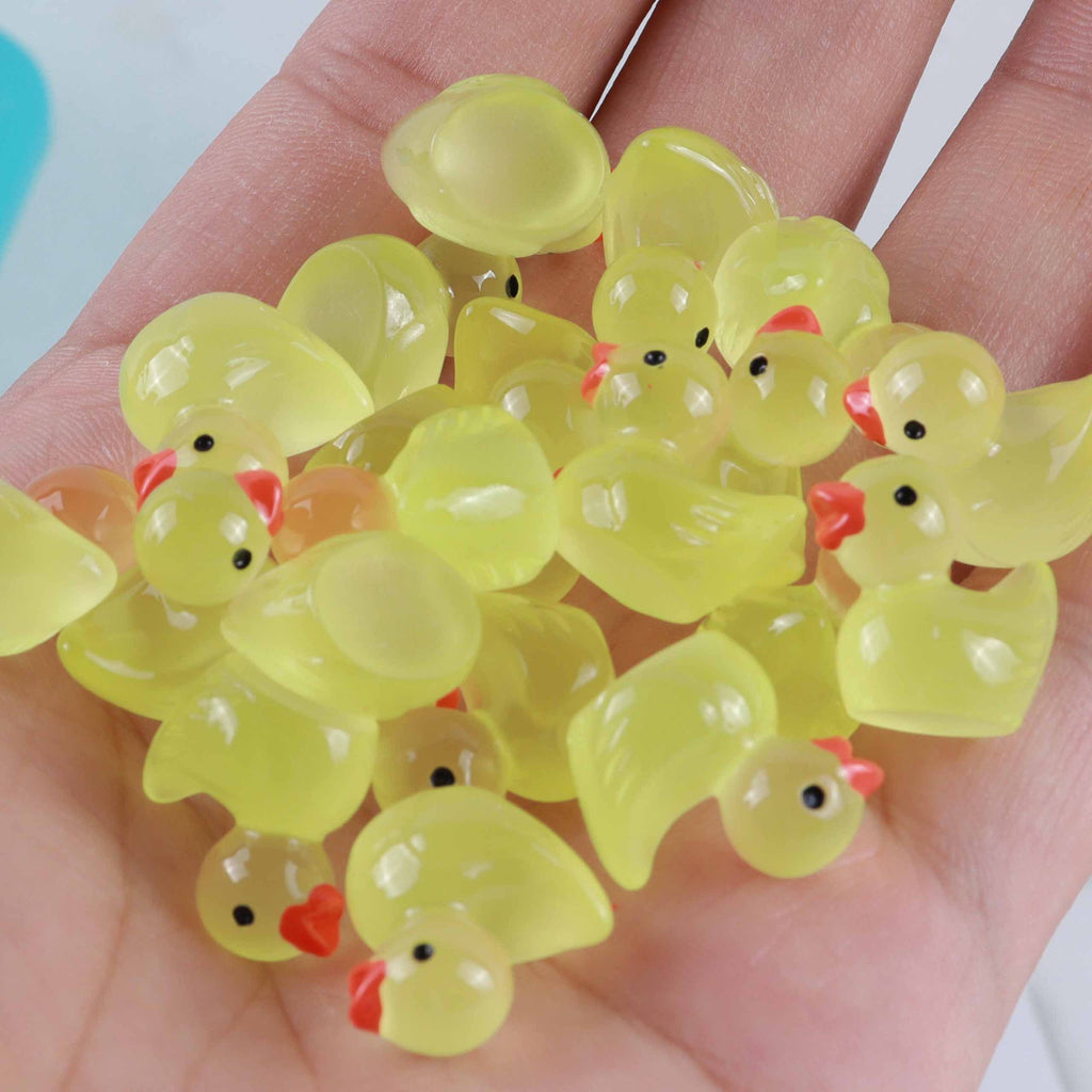 250 Premium Luminous Mini Resin Ducks