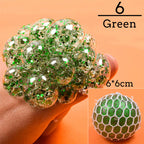 Colorful Grape Stress Ball – Squishy Fidget Toy for Stress & Anxiety Relief