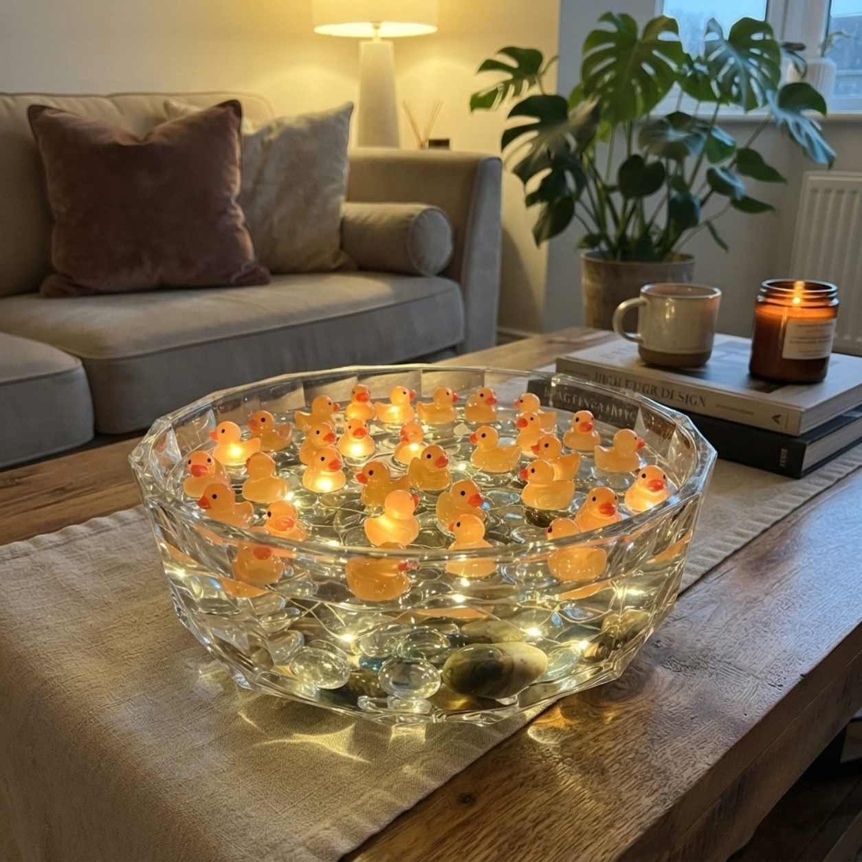 250 Premium Luminous Mini Resin Ducks